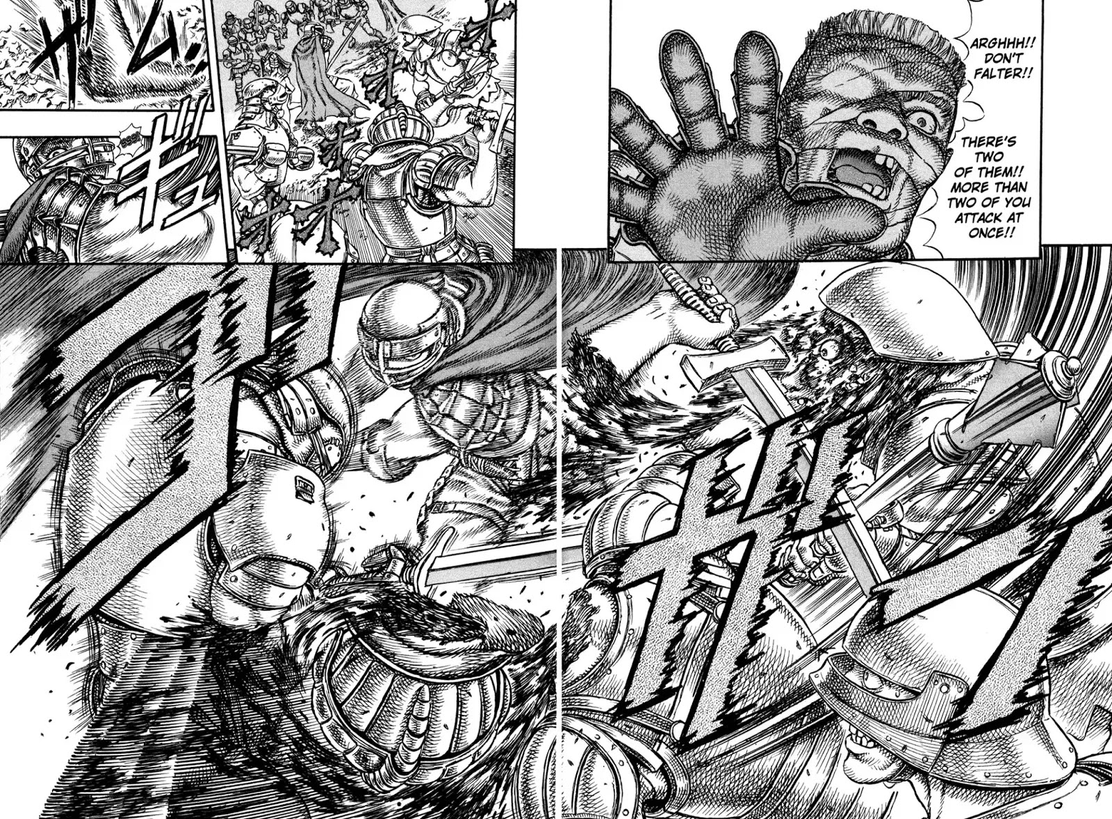 Berserk manga, chapter 19, page 2 of 23
