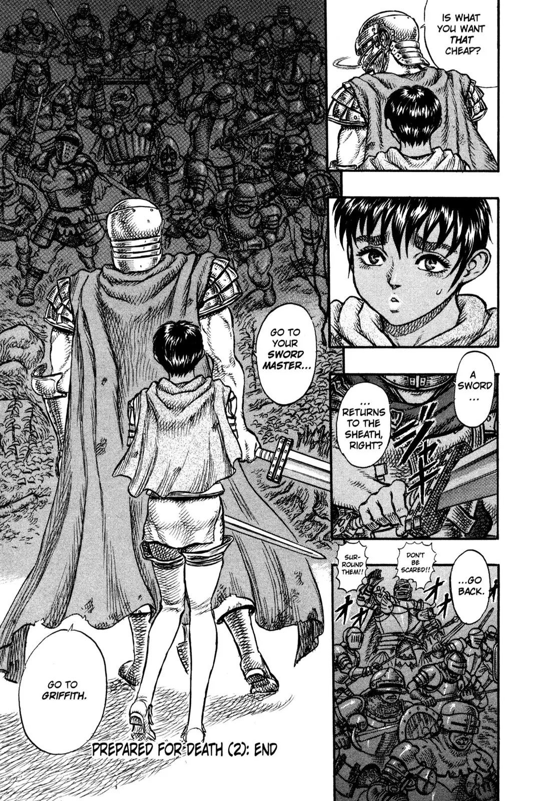 Berserk manga, chapter 19, page 22 of 23