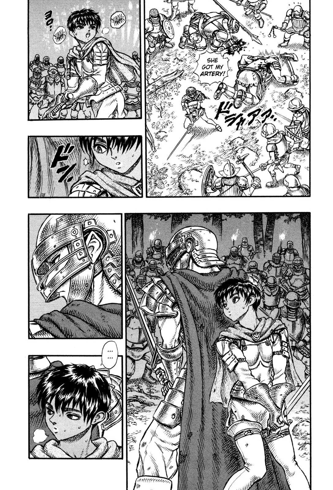 Berserk manga, chapter 19, page 7 of 23