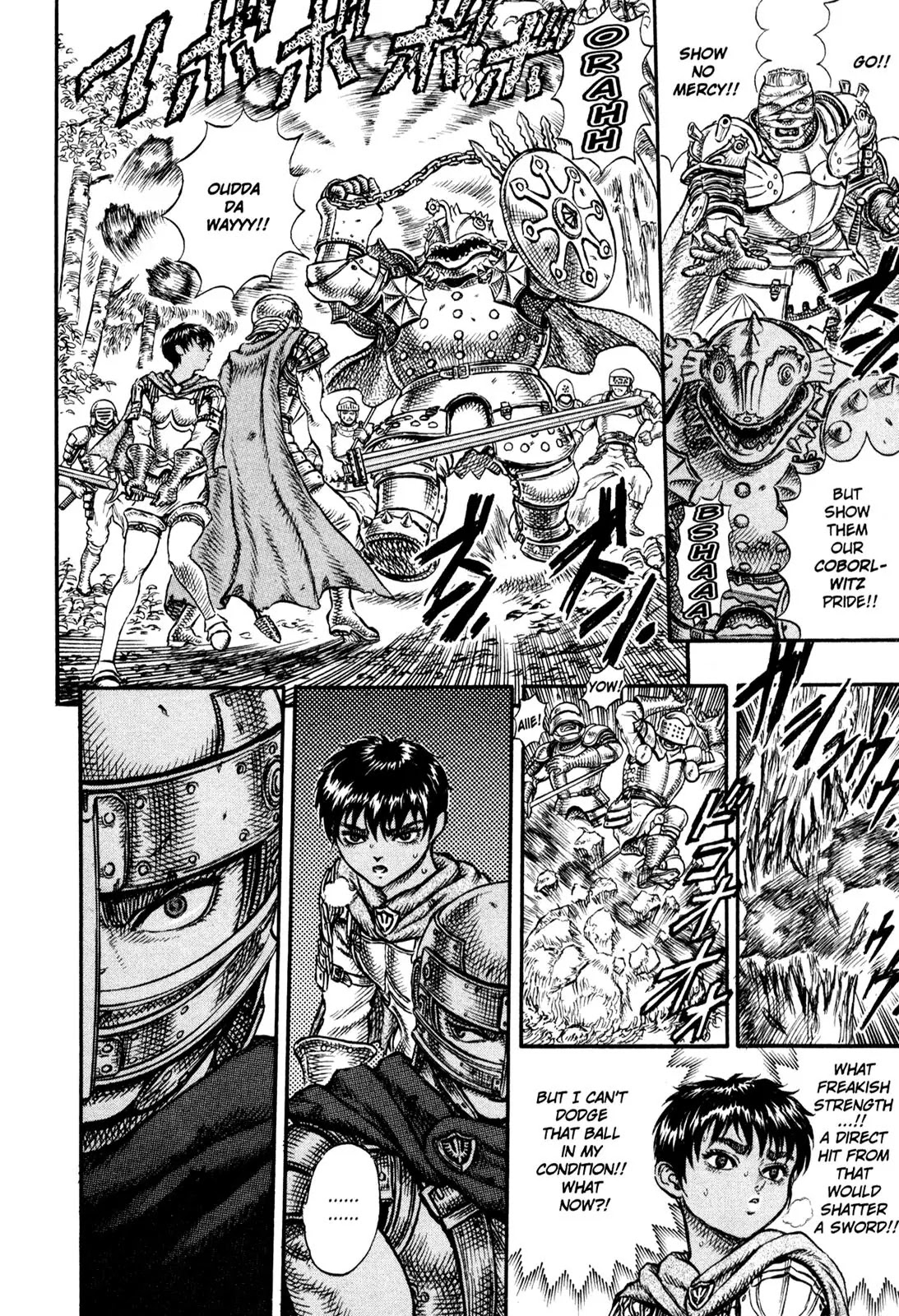 Berserk manga, chapter 19, page 9 of 23