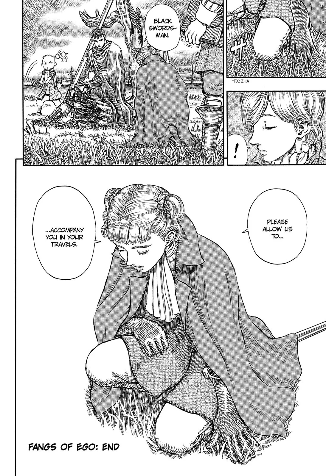 Berserk manga, chapter 190, page 20 of 20