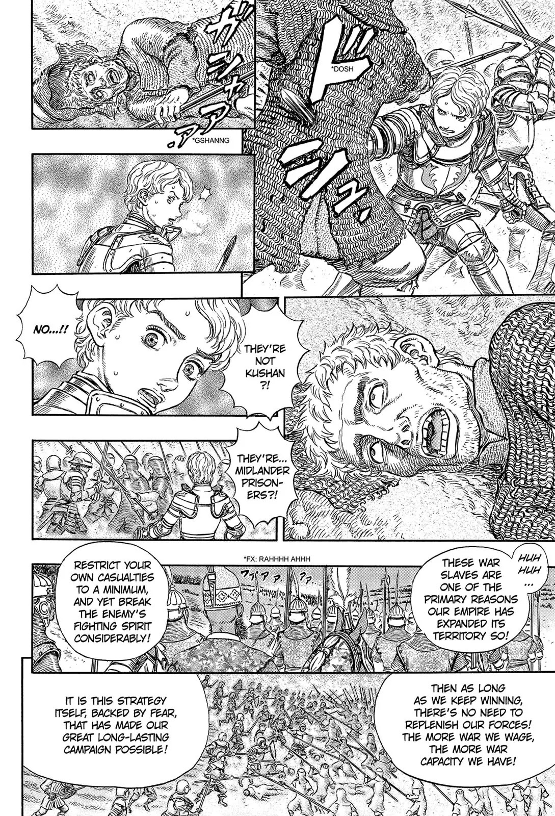 Berserk manga, chapter 192, page 5 of 21