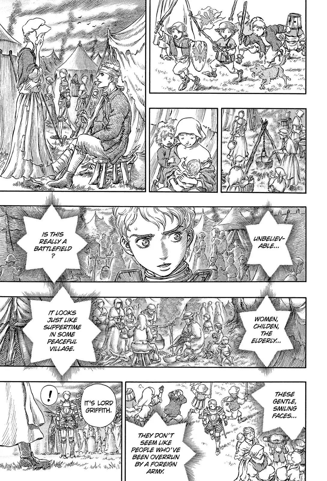 Berserk manga, chapter 193, page 15 of 17