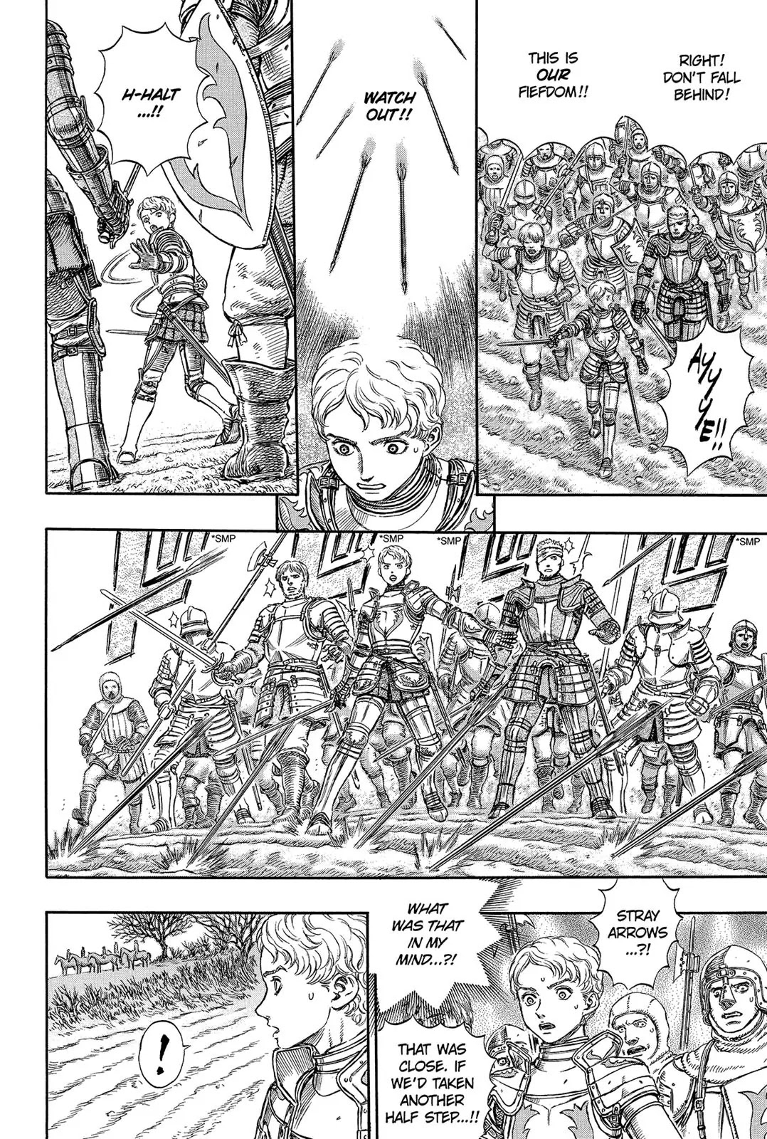 Berserk manga, chapter 193, page 4 of 17