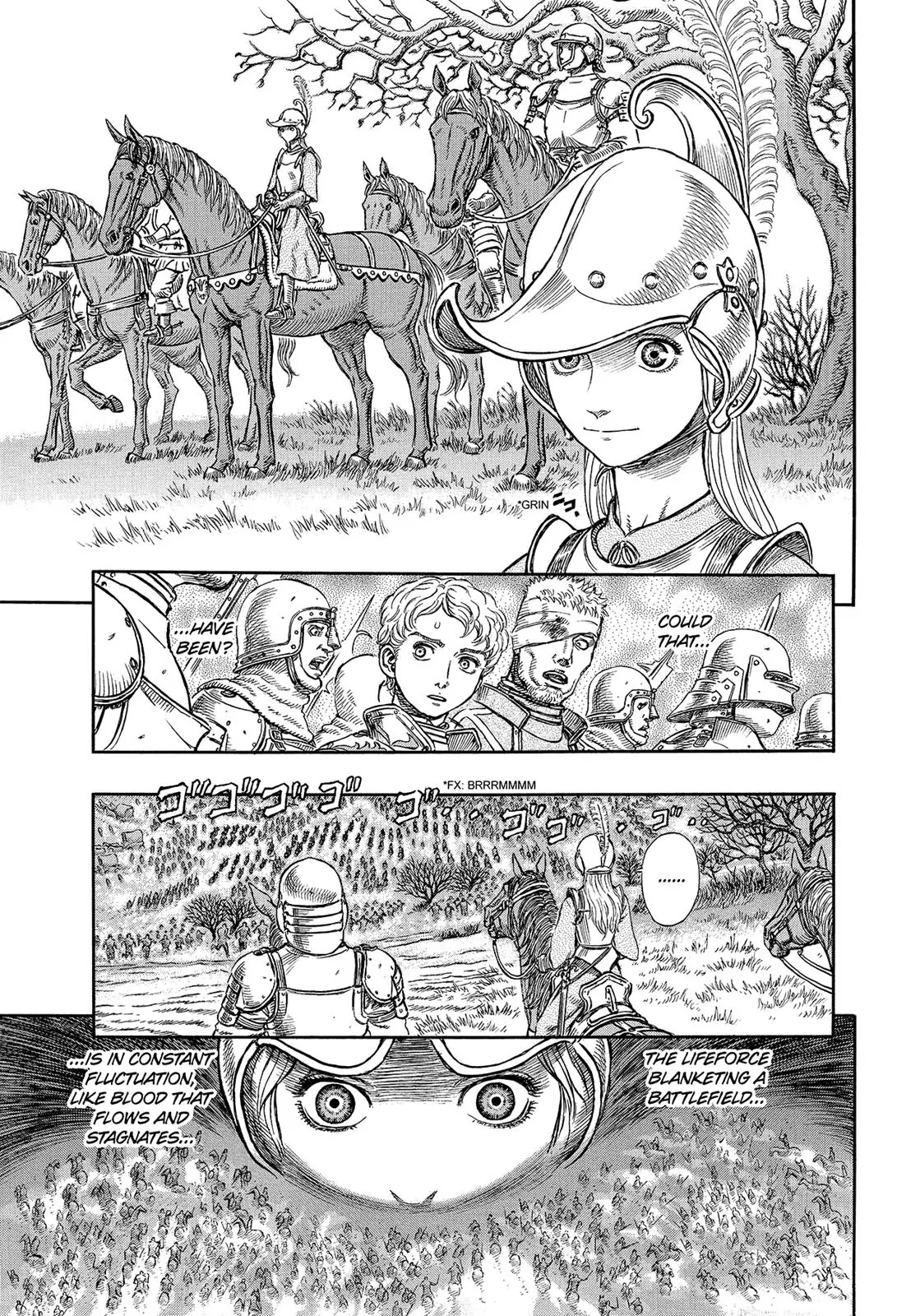 Berserk manga, chapter 193, page 5 of 17