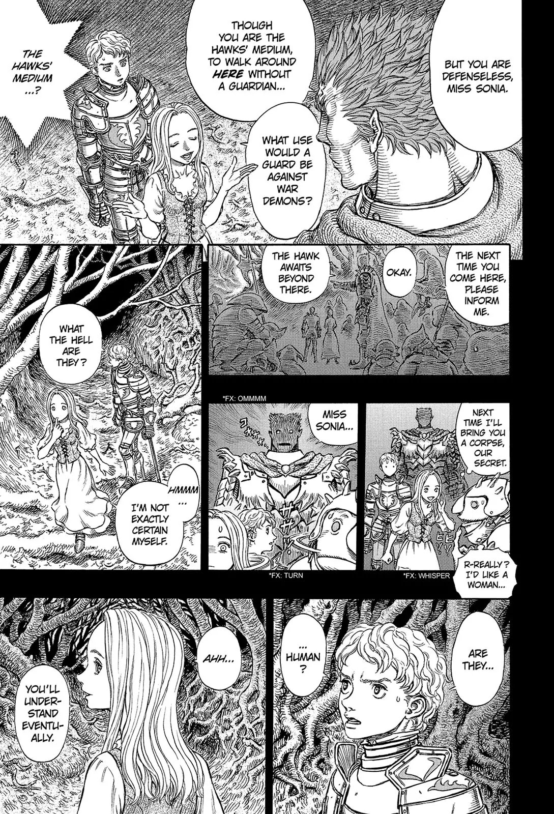 Berserk manga, chapter 194, page 17 of 20