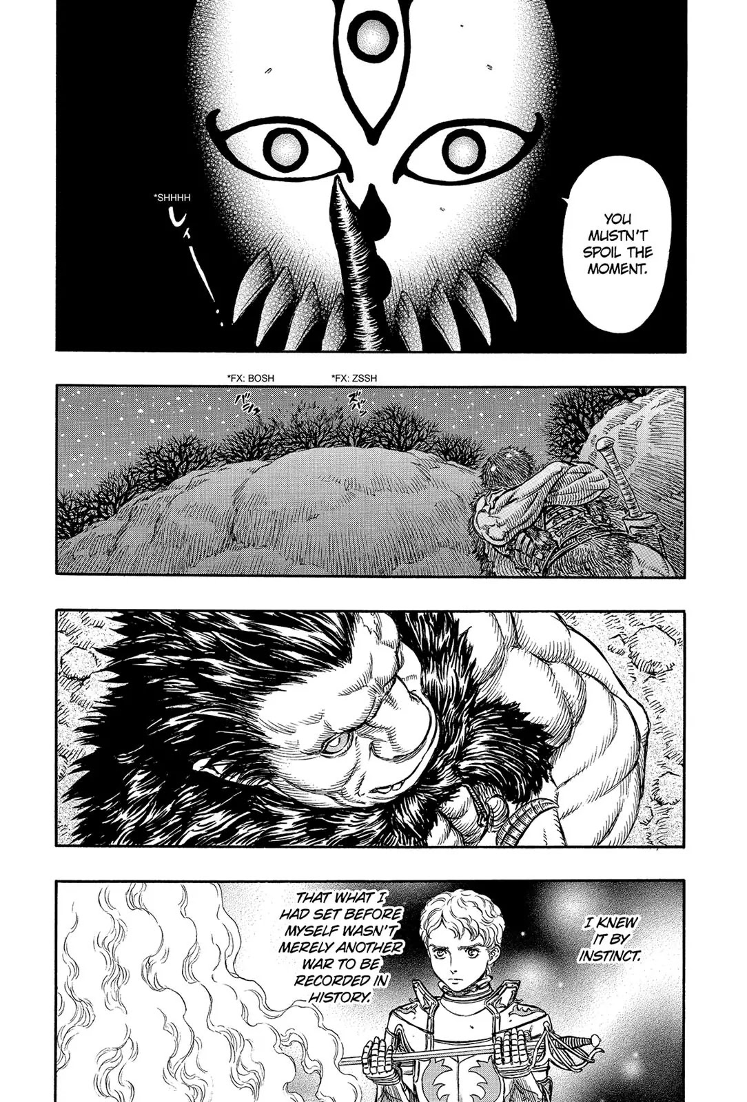 Berserk manga, chapter 195, page 14 of 18