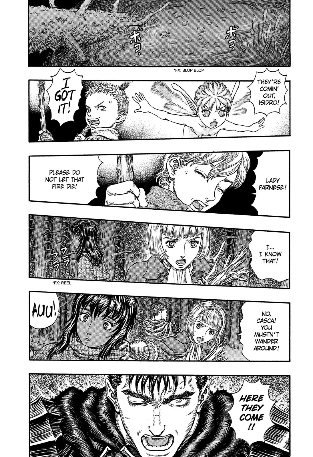 Berserk manga, chapter 195, page 16 of 18