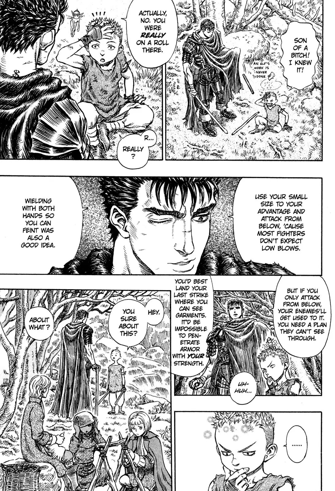 Berserk manga, chapter 197, page 11 of 25