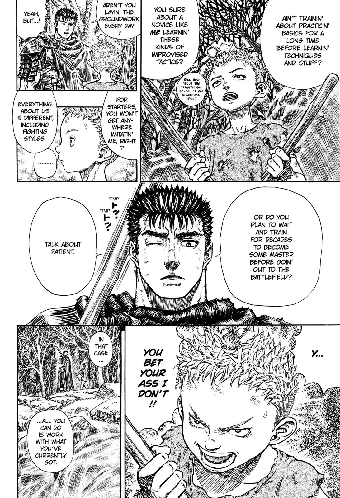 Berserk manga, chapter 197, page 12 of 25