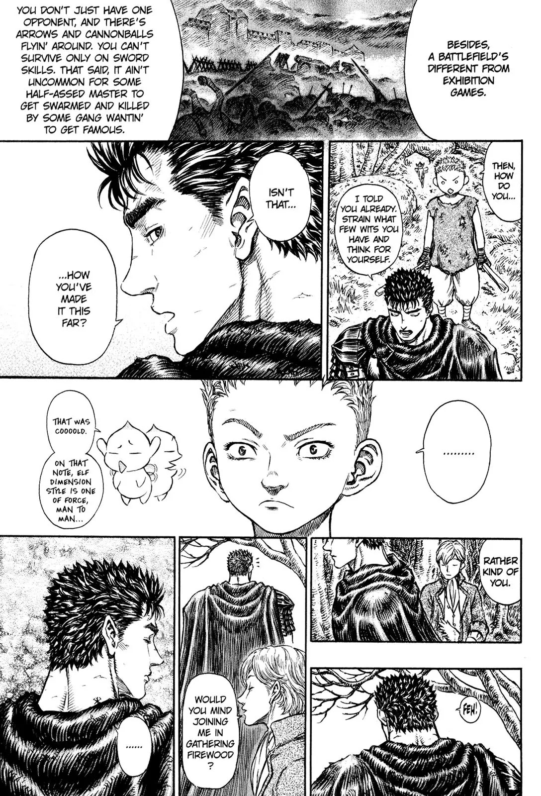 Berserk manga, chapter 197, page 13 of 25