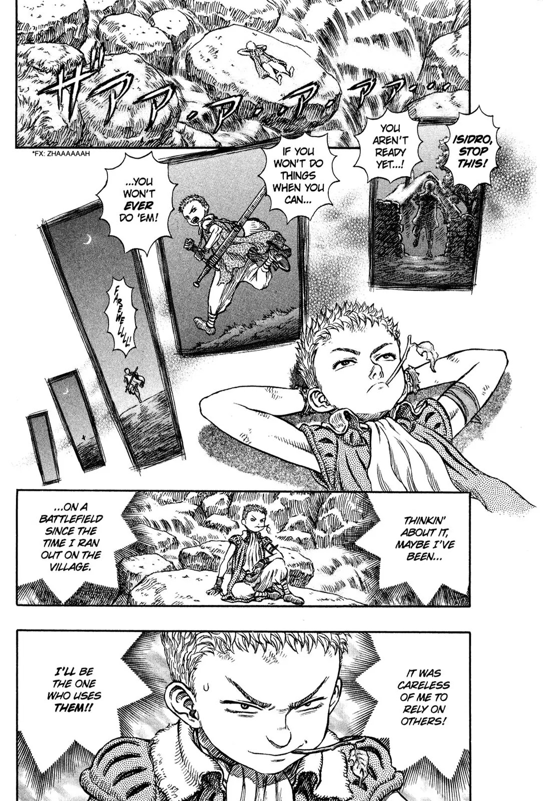 Berserk manga, chapter 197, page 14 of 25