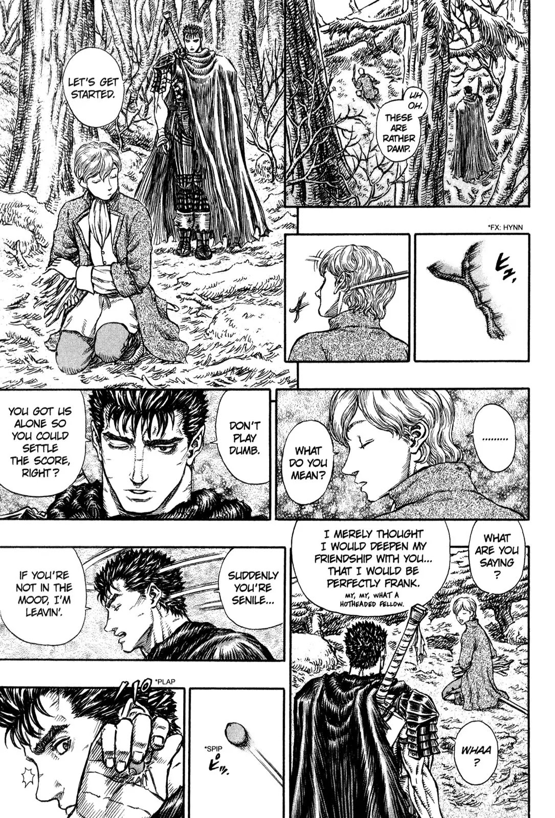 Berserk manga, chapter 197, page 17 of 25