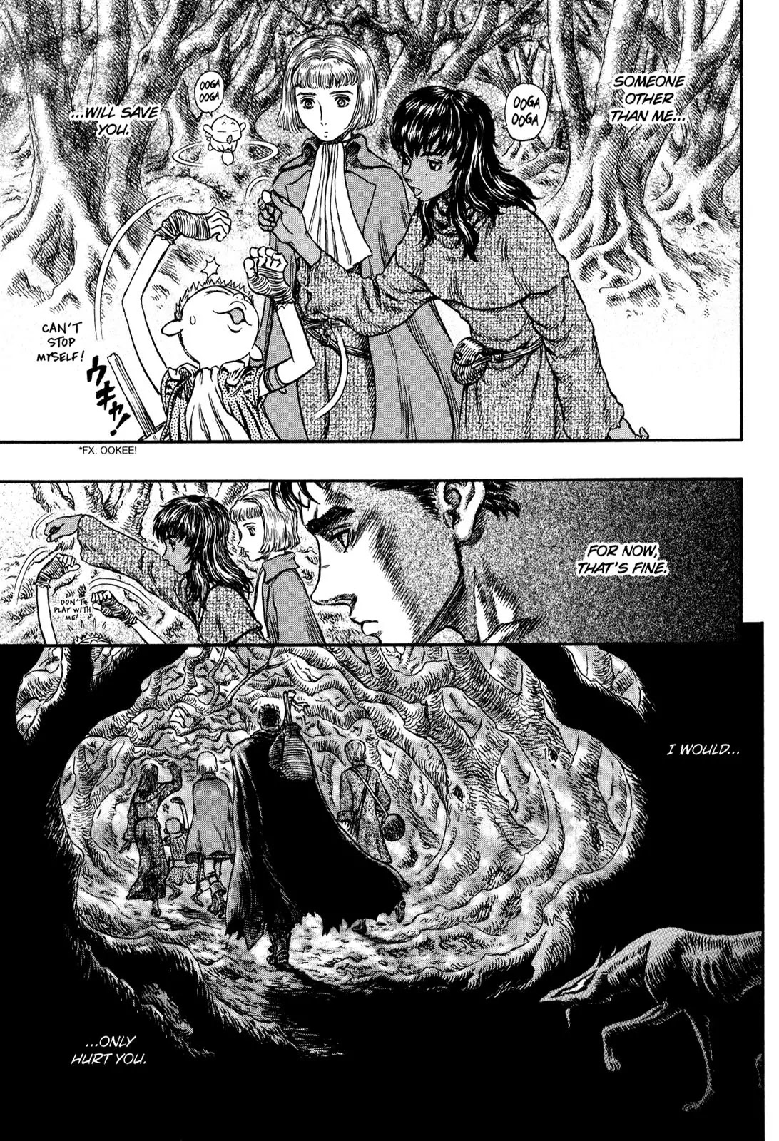 Berserk Chapter 199 page 3 - Chapter 199: Mansion of the Spirit Tree, Part 1