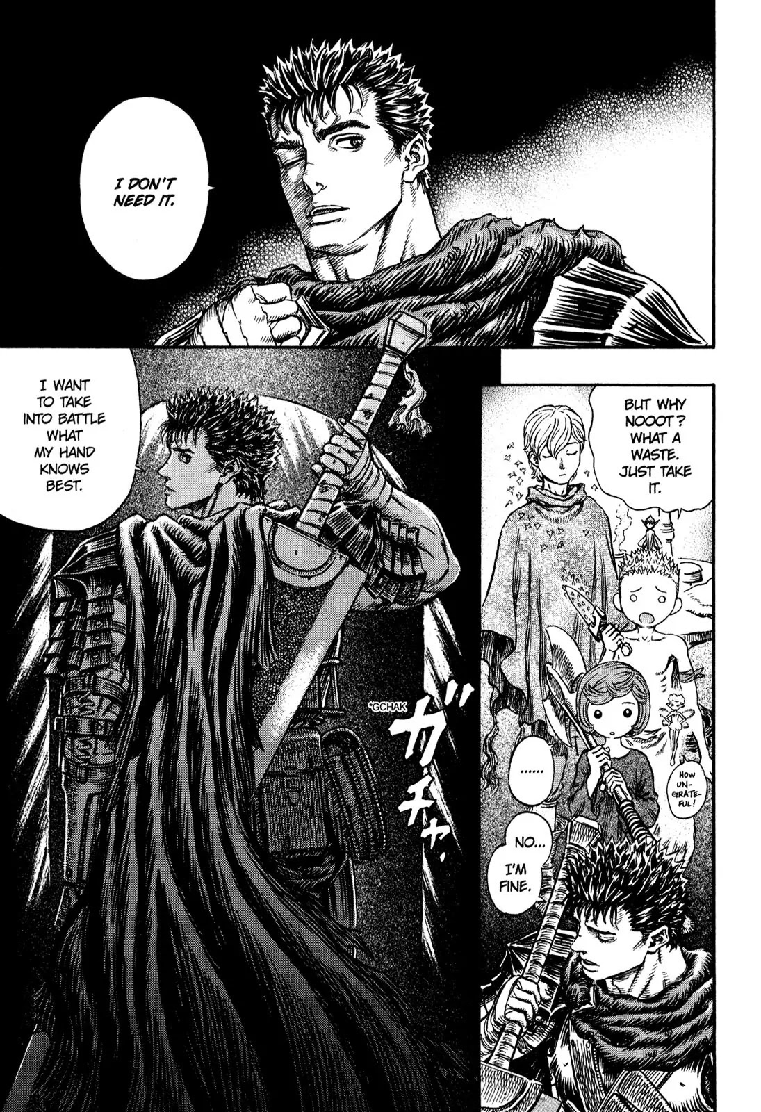 Berserk manga, chapter 203, page 11 of 21
