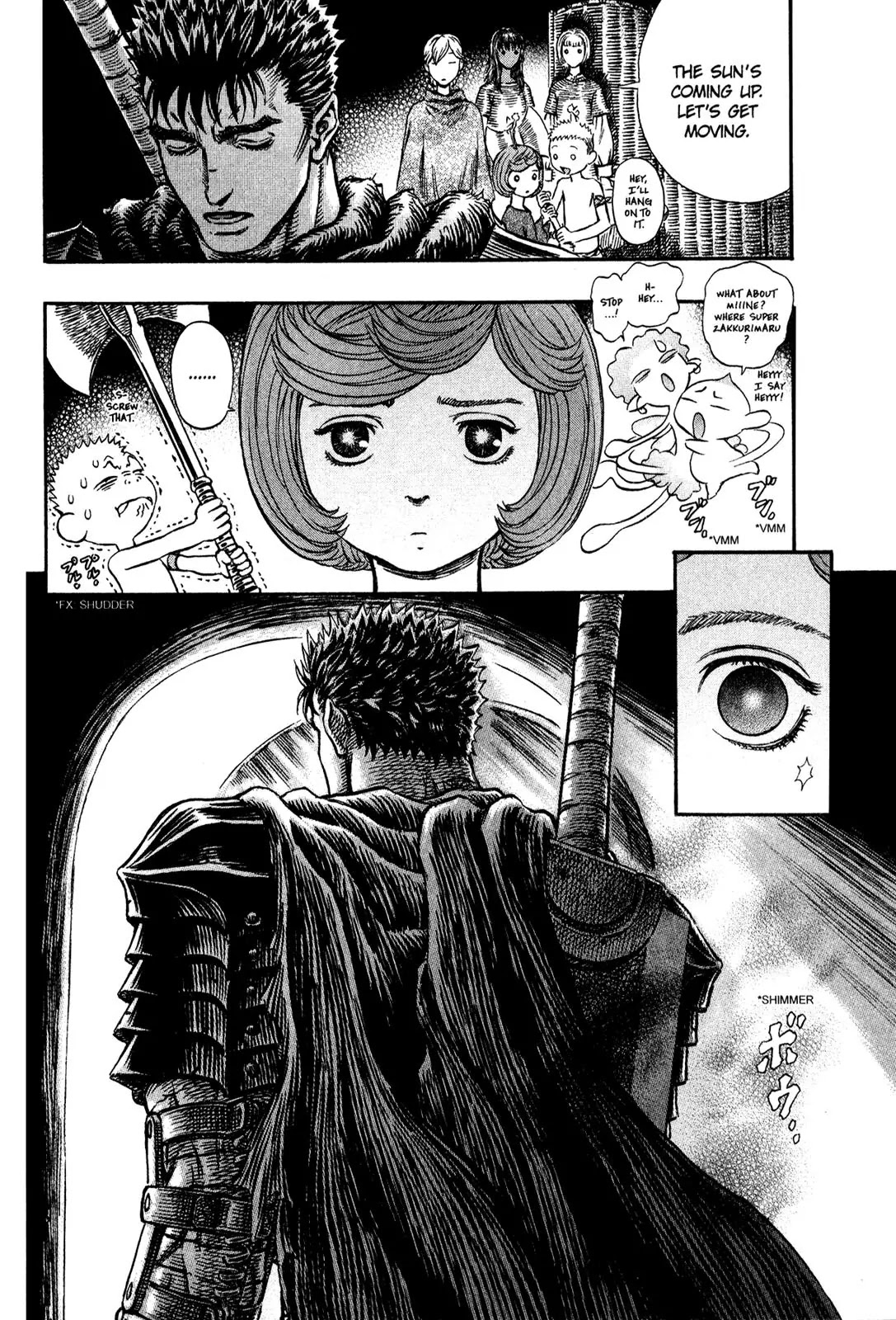 Berserk manga, chapter 203, page 12 of 21