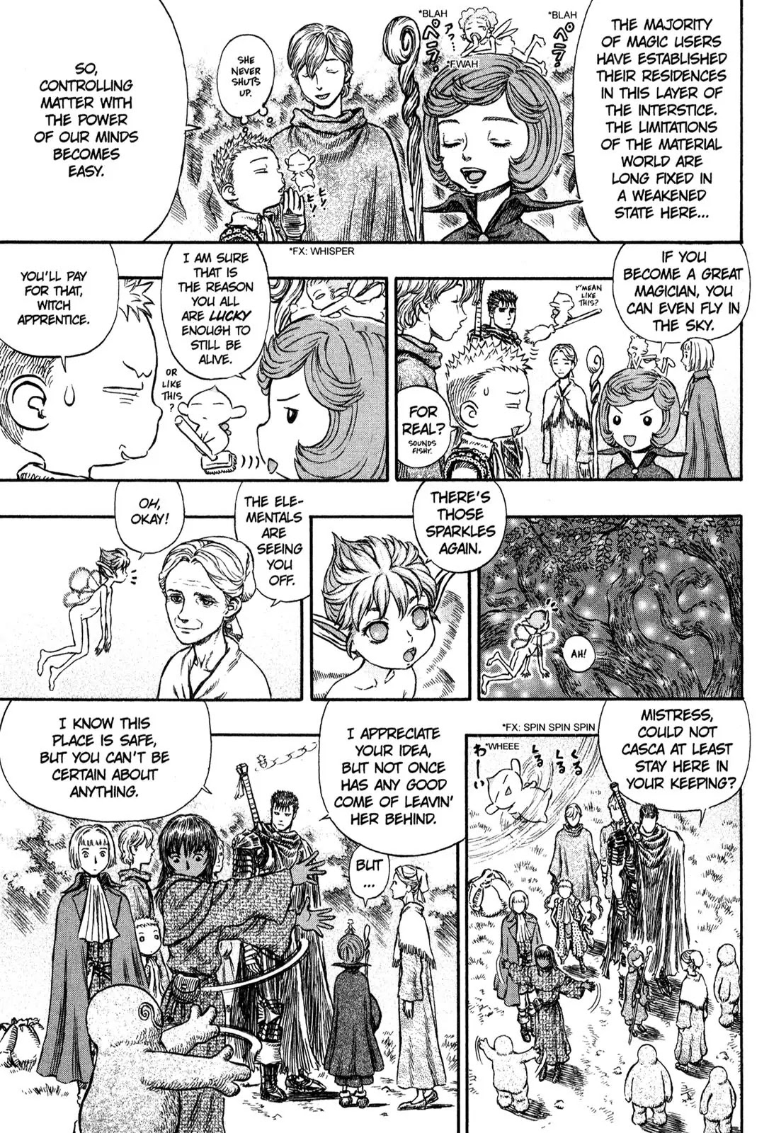 Berserk manga, chapter 203, page 15 of 21