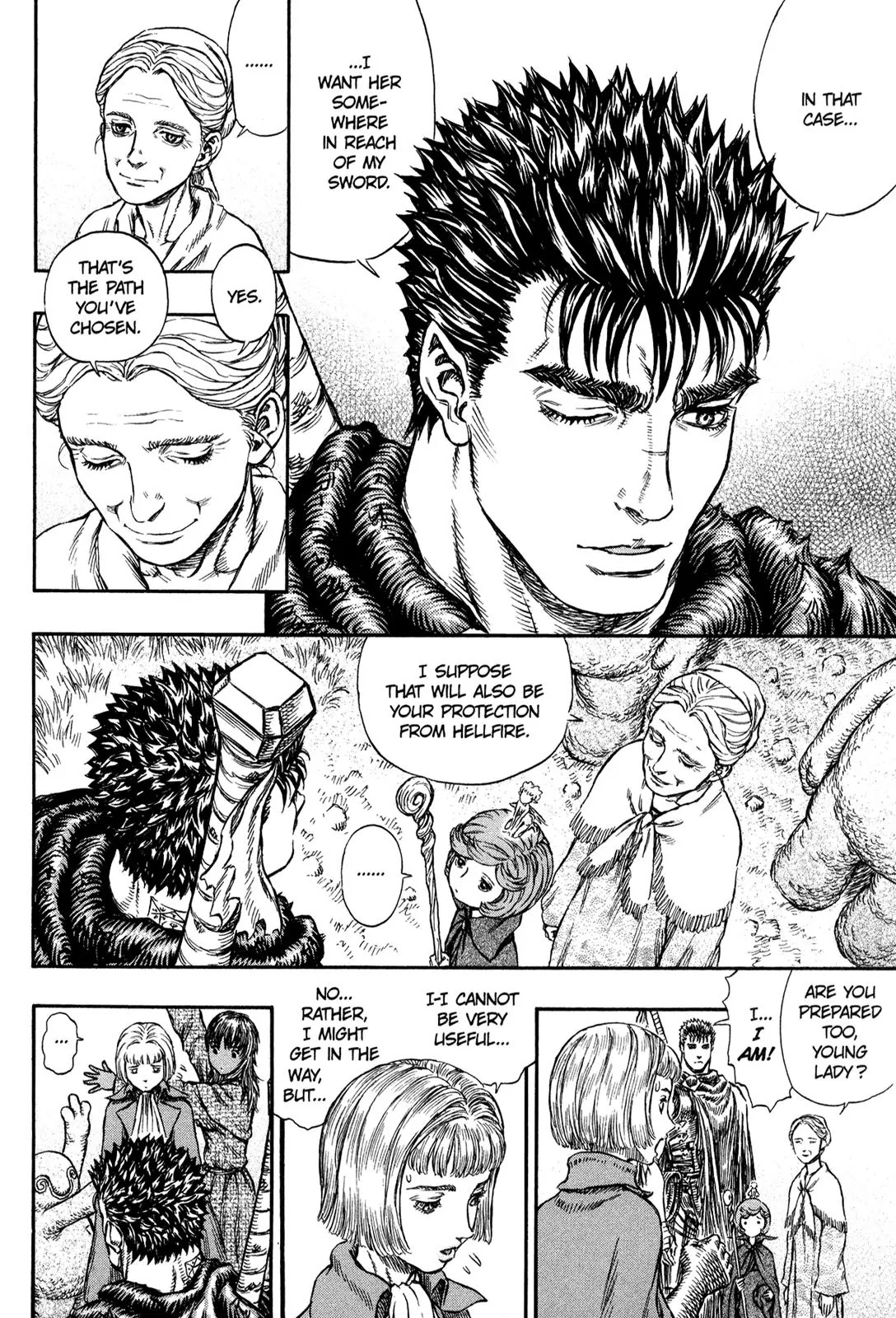 Berserk manga, chapter 203, page 16 of 21
