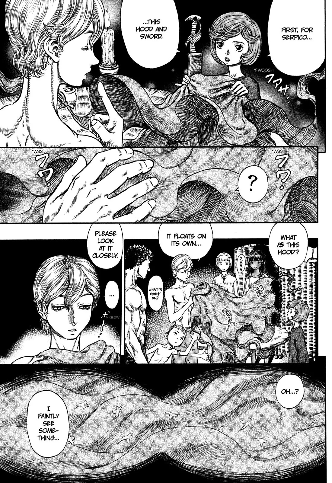 Berserk manga, chapter 203, page 3 of 21