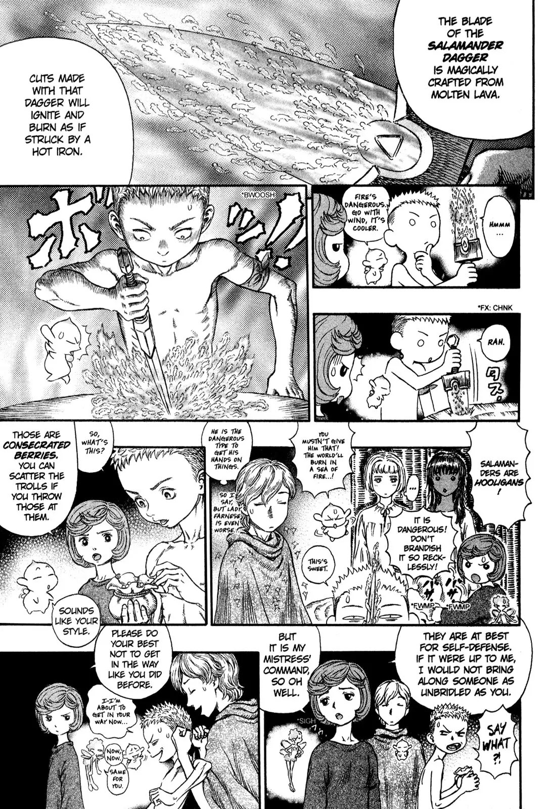 Berserk manga, chapter 203, page 9 of 21