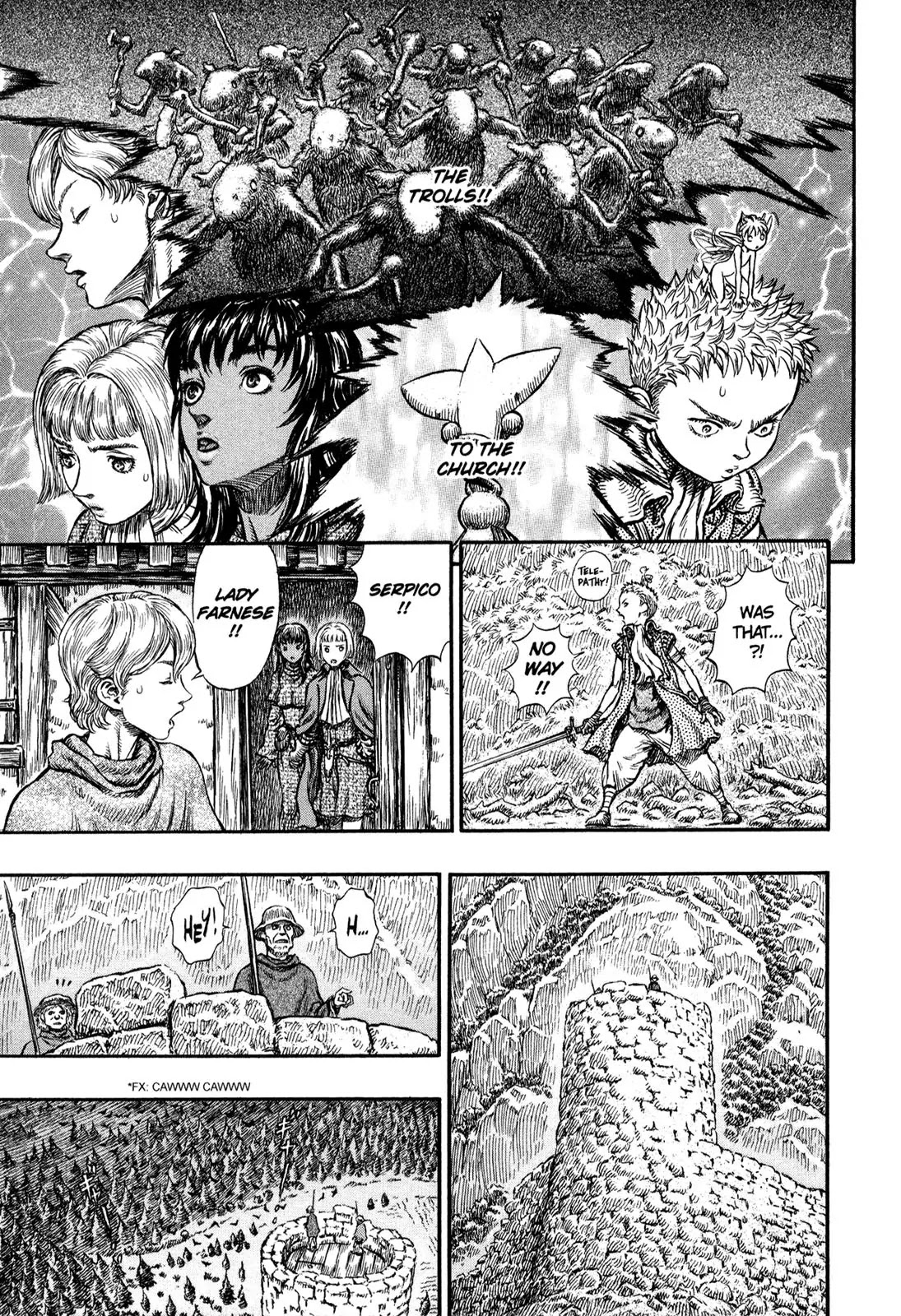 Berserk manga, chapter 206, page 10 of 18