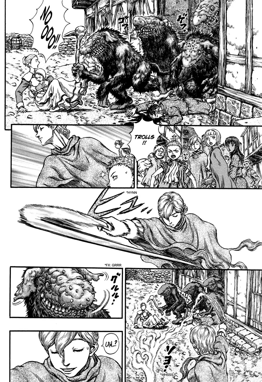 Berserk manga, chapter 206, page 14 of 18