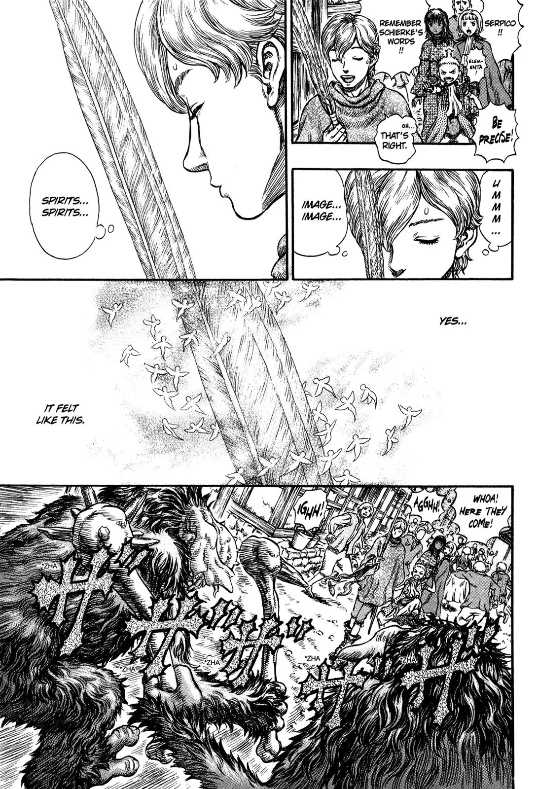 Berserk manga, chapter 206, page 15 of 18