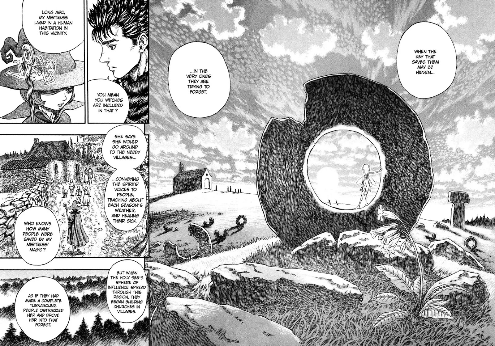 Berserk manga, chapter 206, page 2 of 18