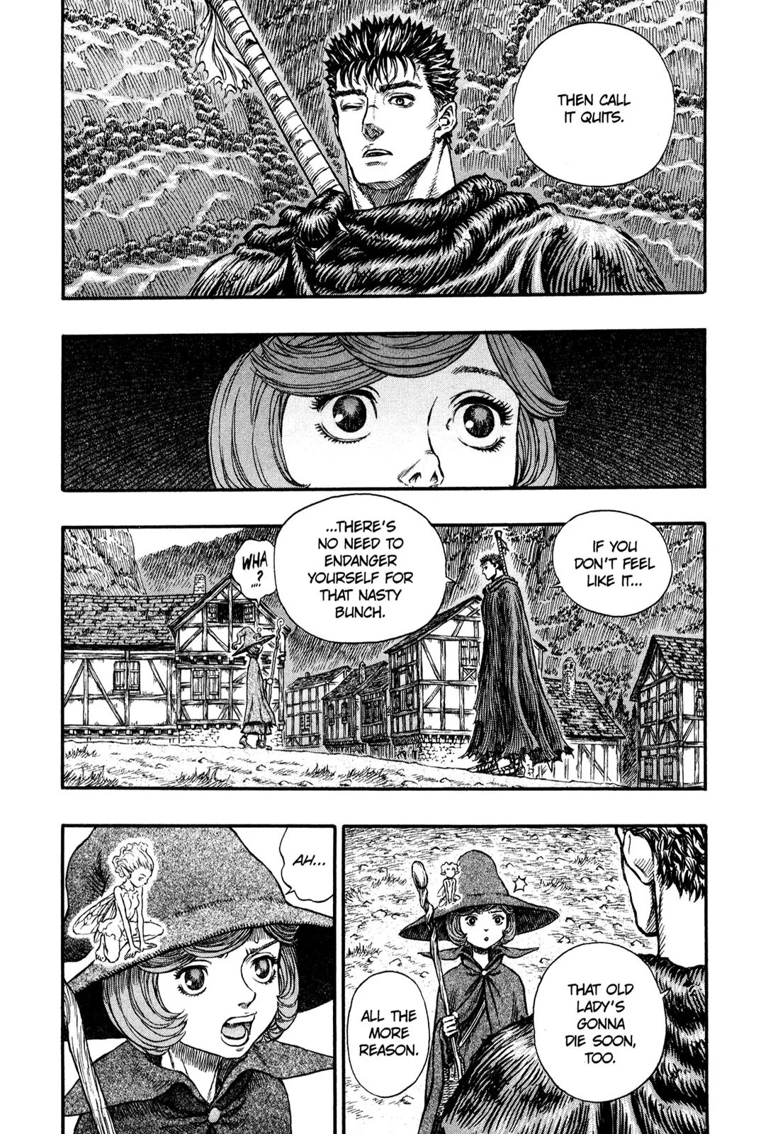 Berserk manga, chapter 206, page 4 of 18