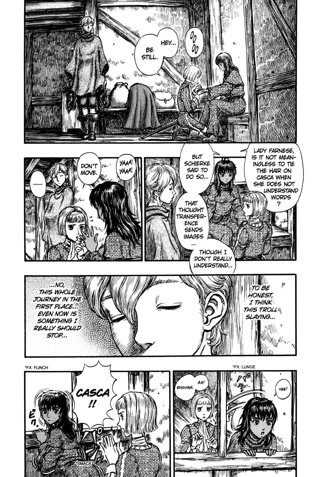Berserk manga, chapter 206, page 6 of 18