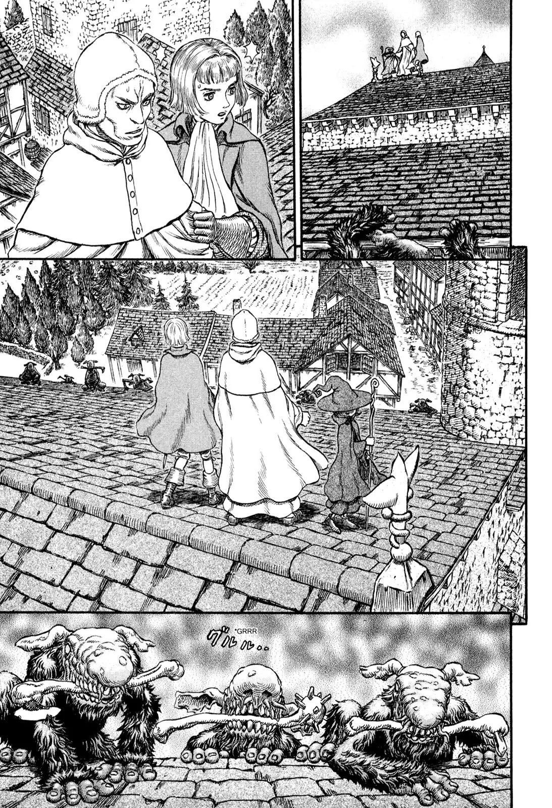 Berserk manga, chapter 208, page 17 of 19