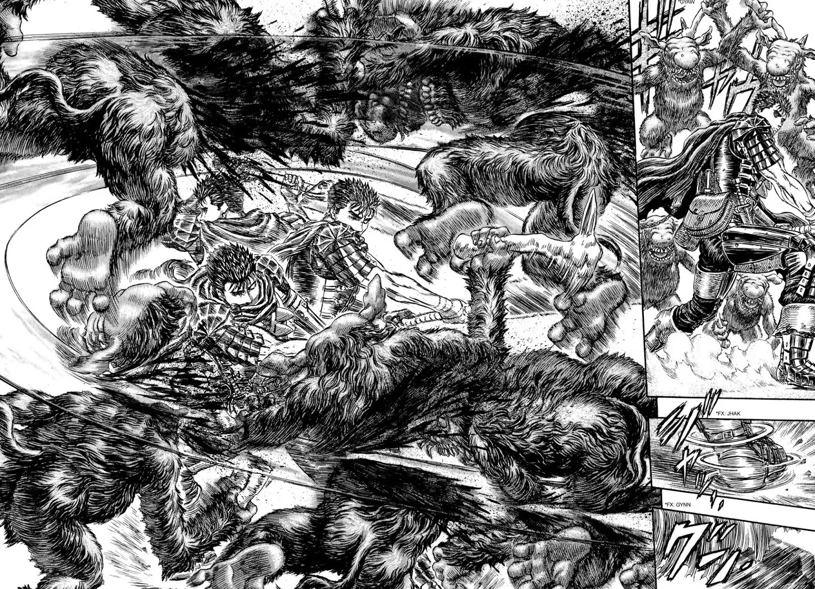 Berserk manga, chapter 208, page 3 of 19