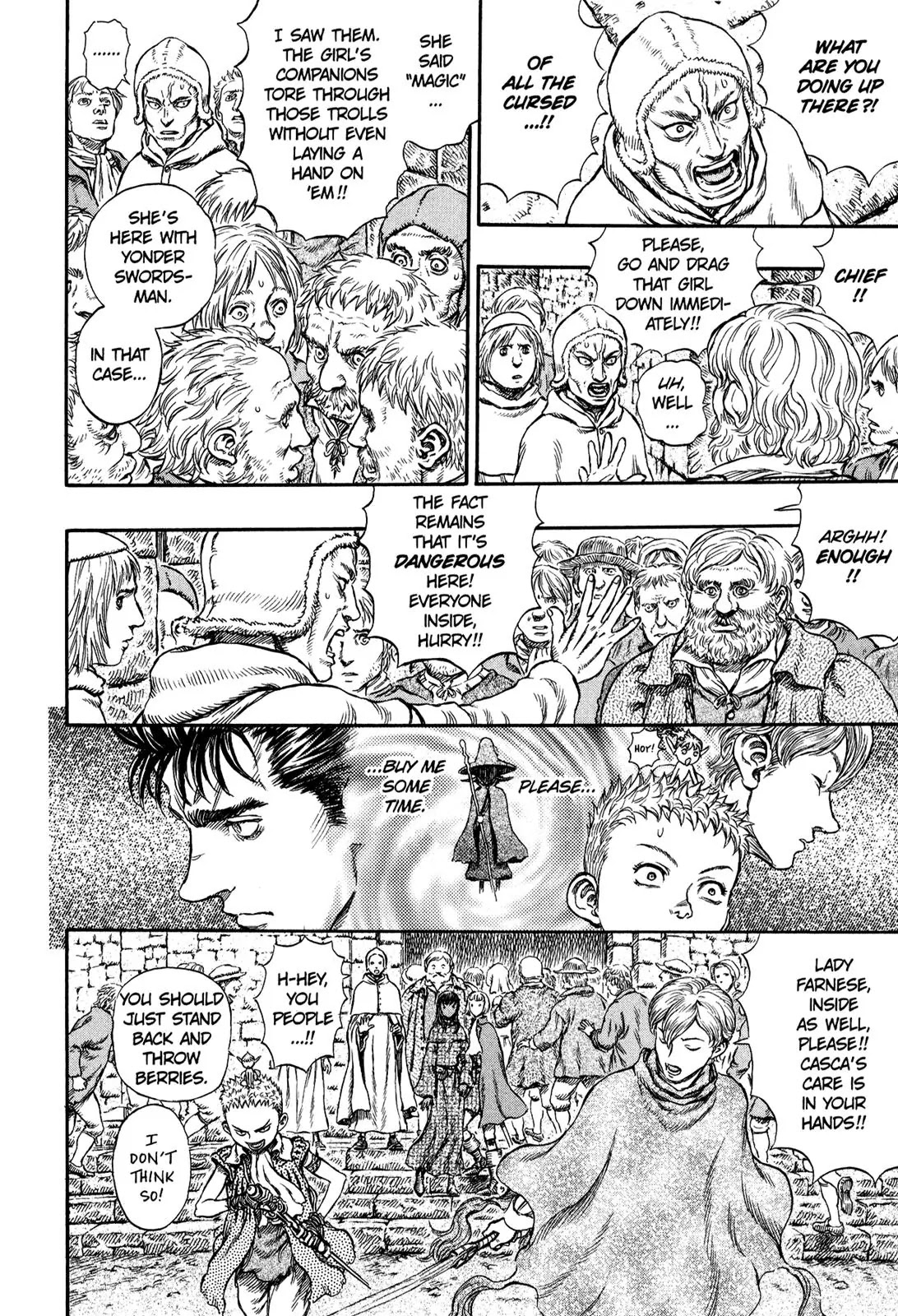 Berserk manga, chapter 208, page 8 of 19