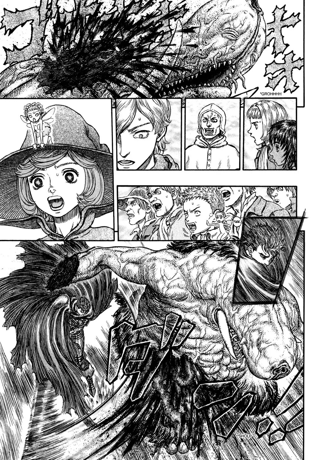 Berserk manga, chapter 211, page 10 of 22