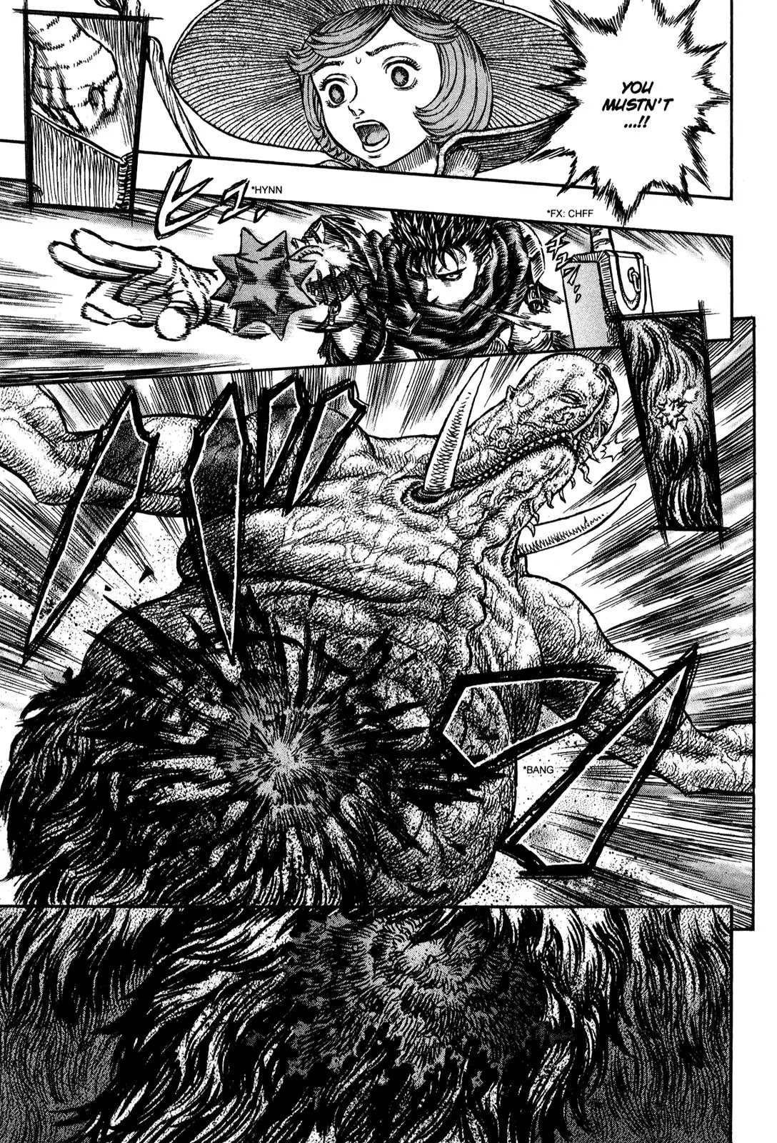 Berserk manga, chapter 211, page 8 of 22