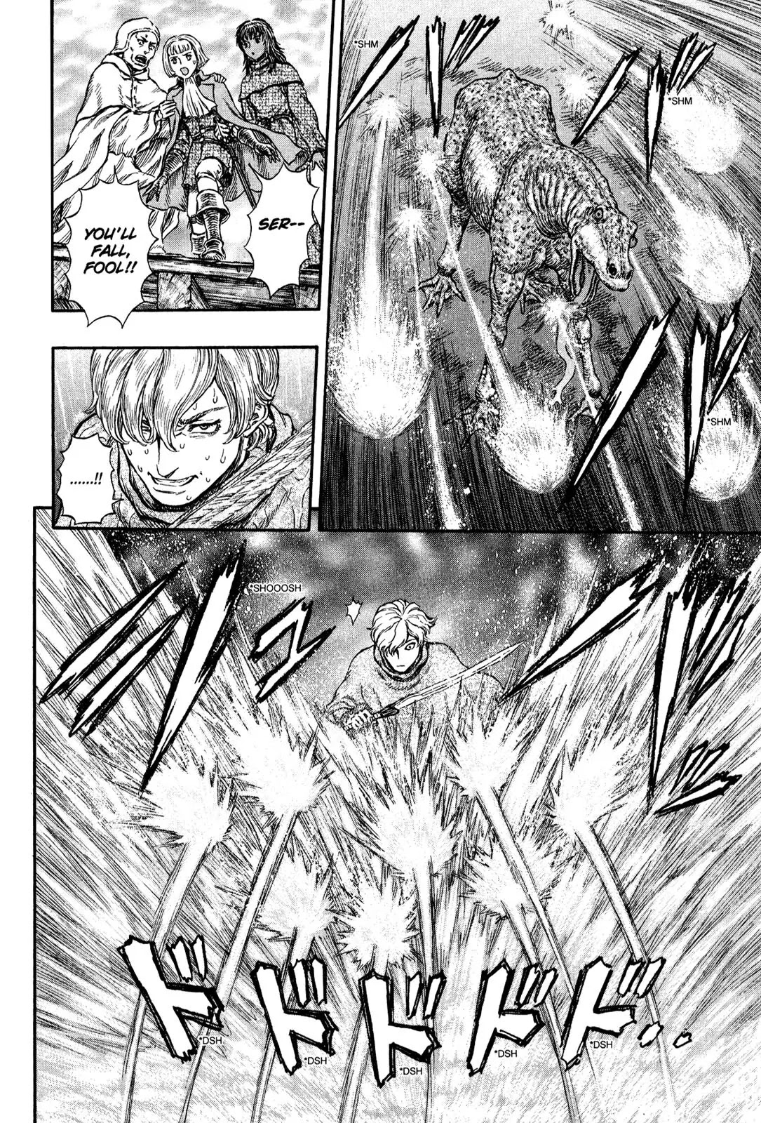 Berserk manga, chapter 213, page 4 of 20