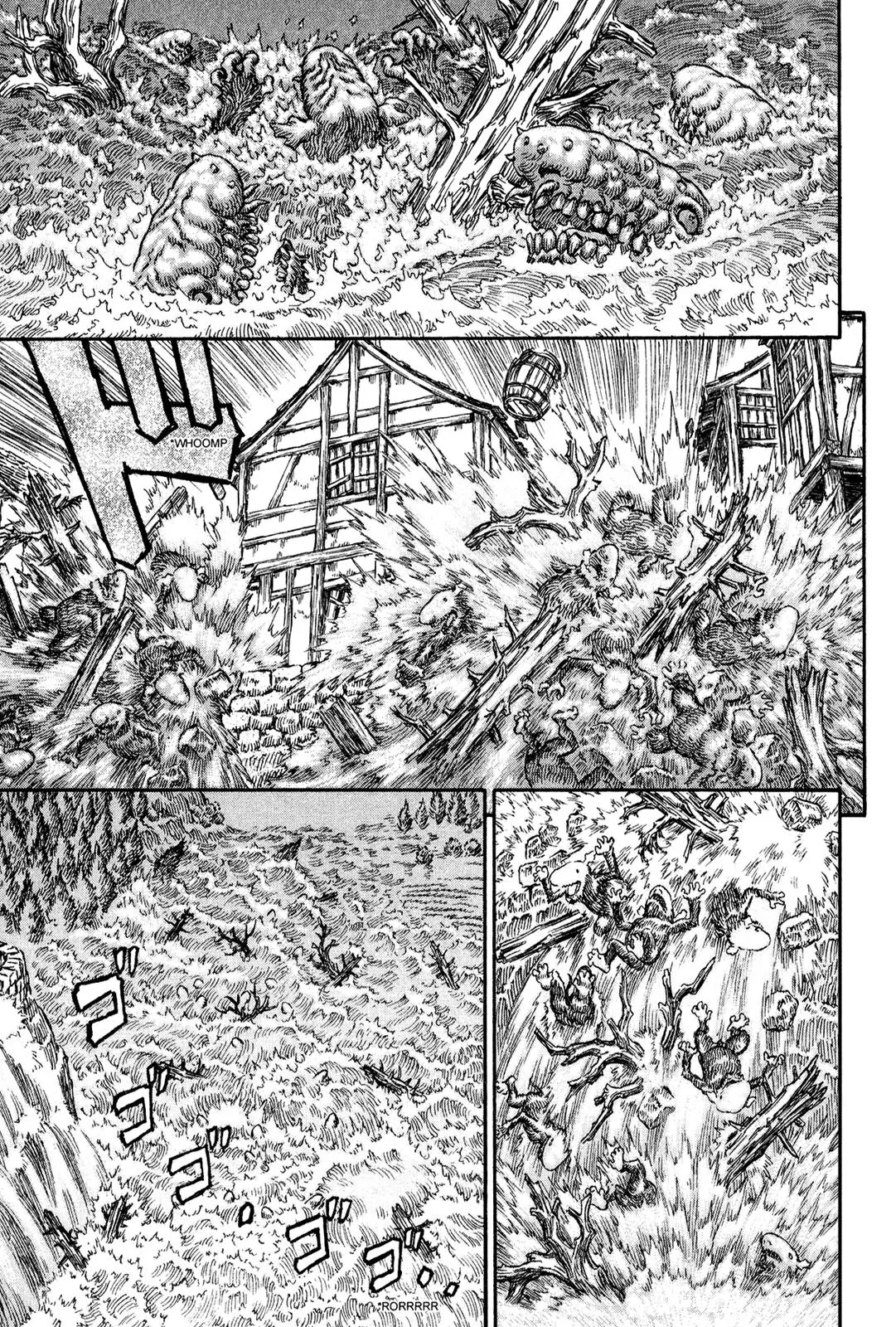 Berserk manga, chapter 214, page 2 of 23