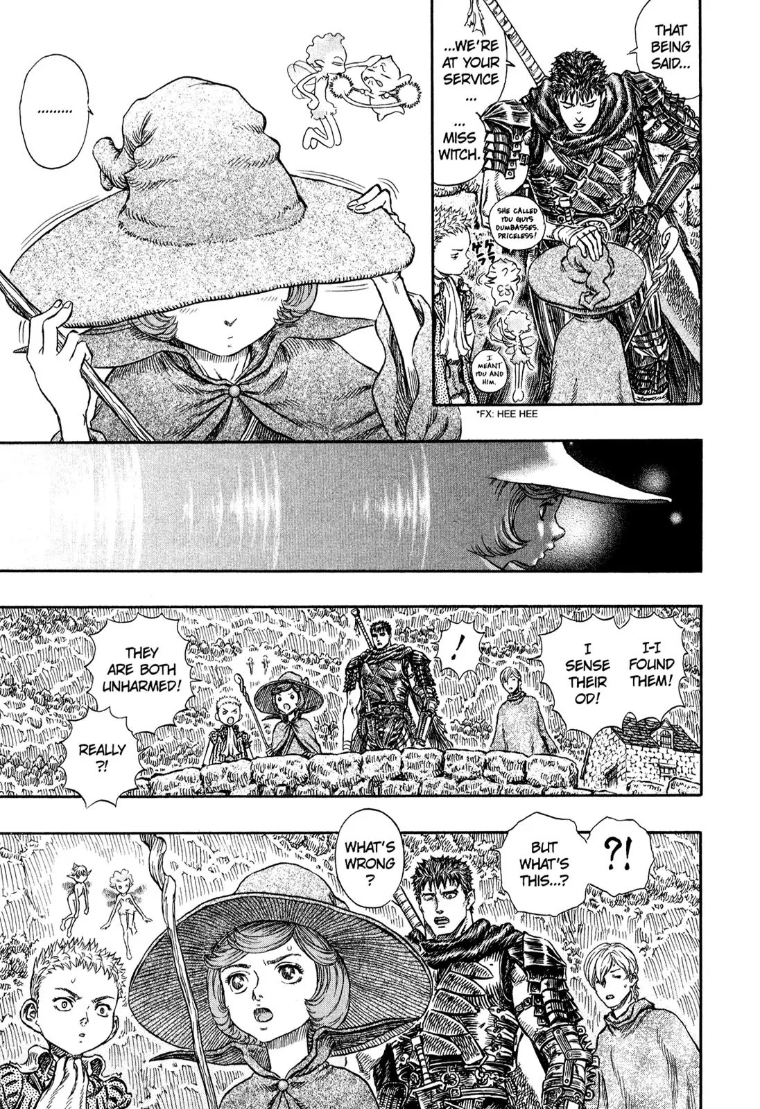 Berserk manga, chapter 214, page 22 of 23