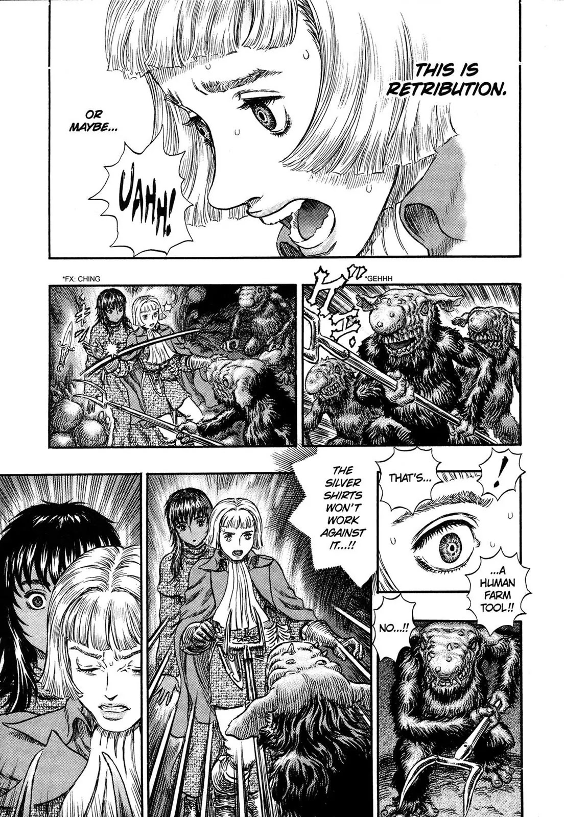 Berserk manga, chapter 217, page 11 of 21