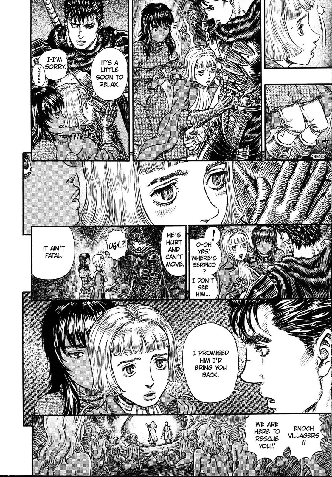 Berserk manga, chapter 217, page 16 of 21