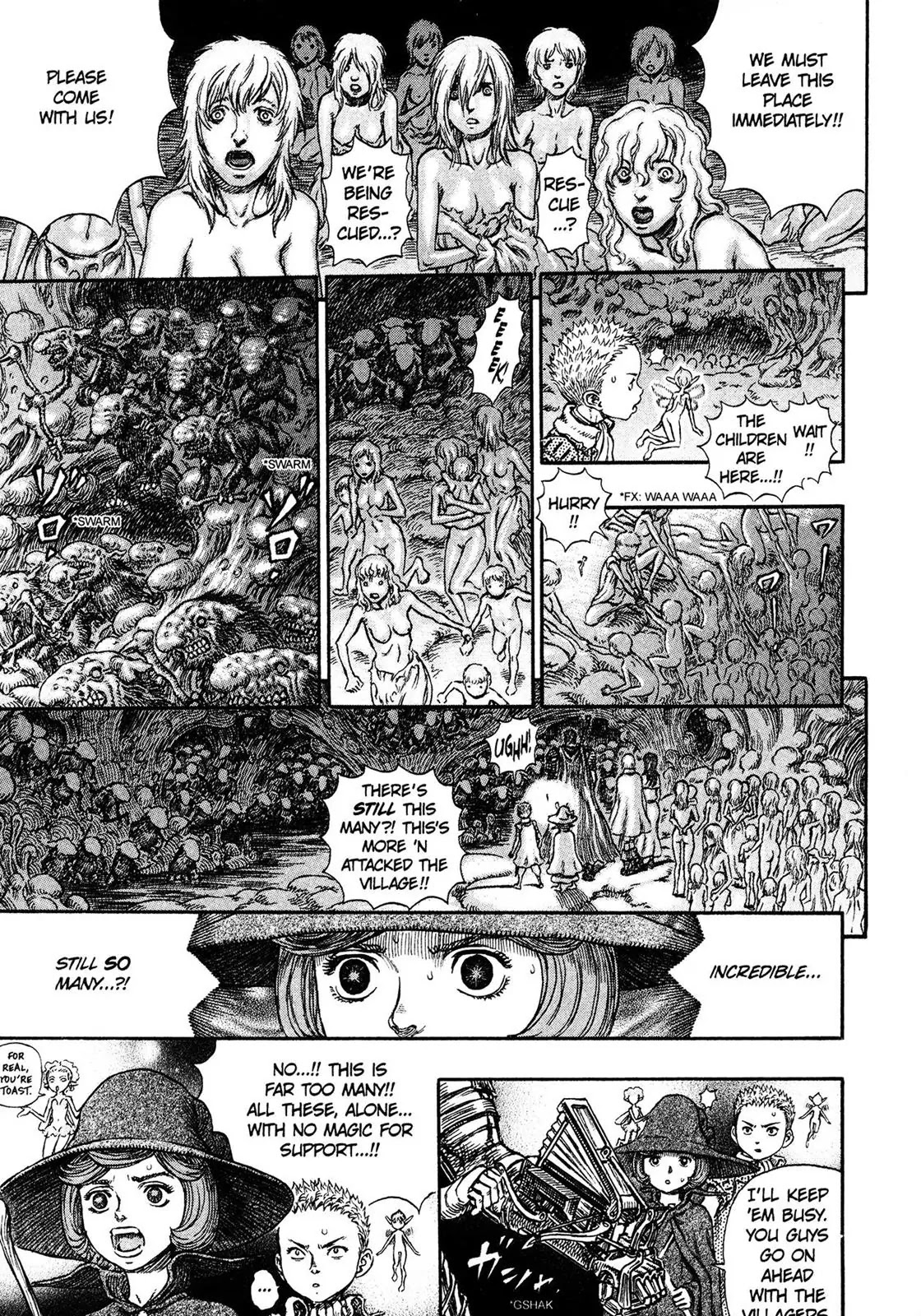 Berserk manga, chapter 217, page 17 of 21