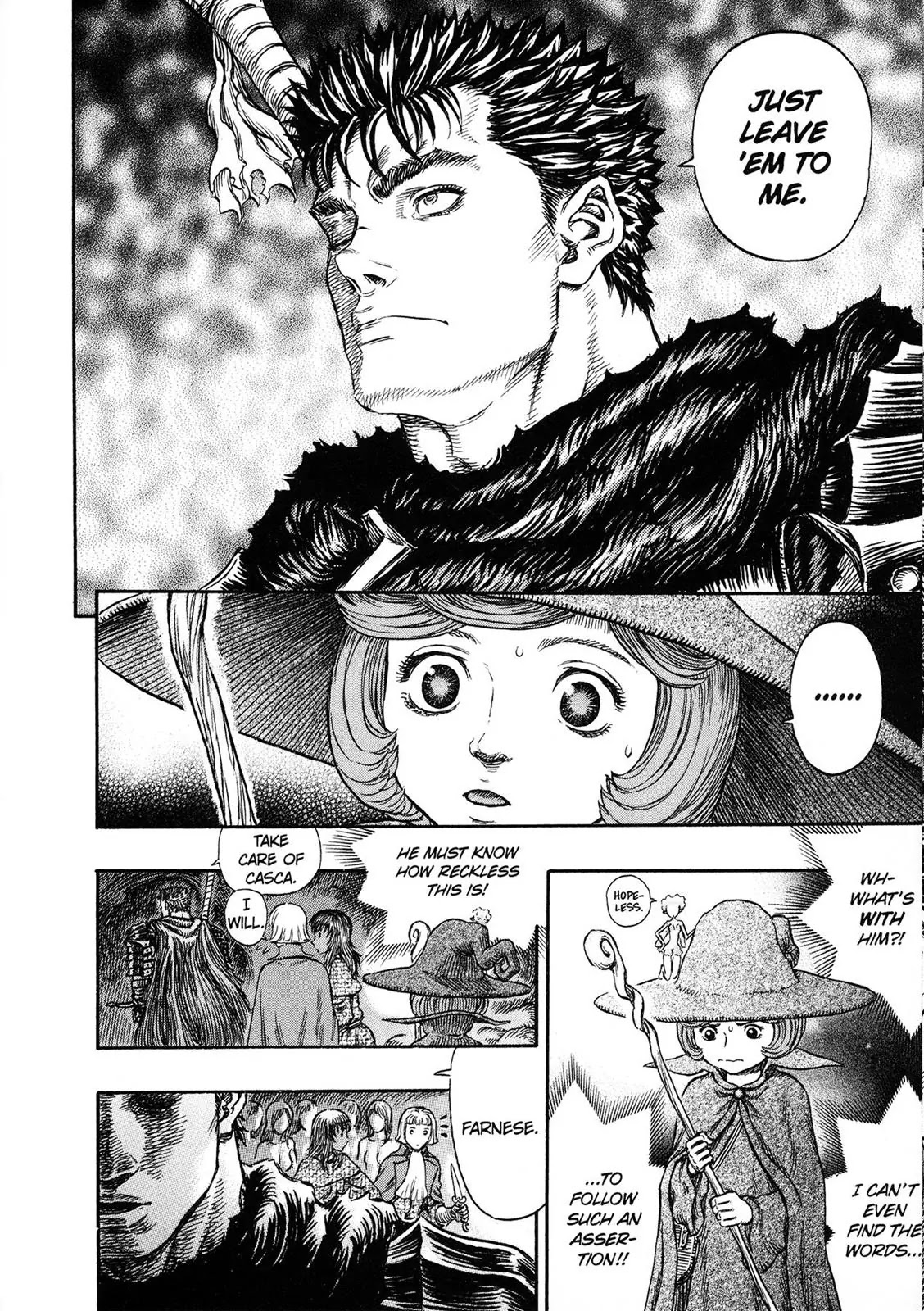 Berserk manga, chapter 217, page 18 of 21