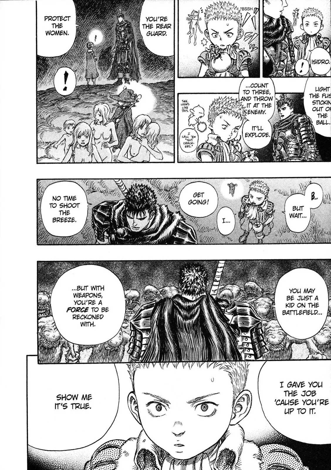 Berserk manga, chapter 217, page 20 of 21