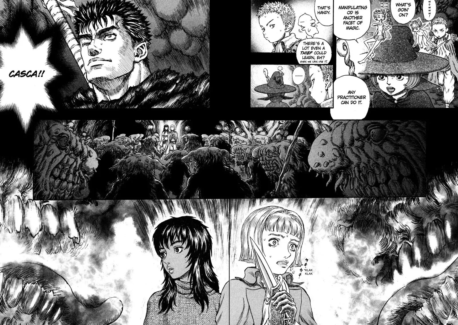Berserk manga, chapter 217, page 7 of 21