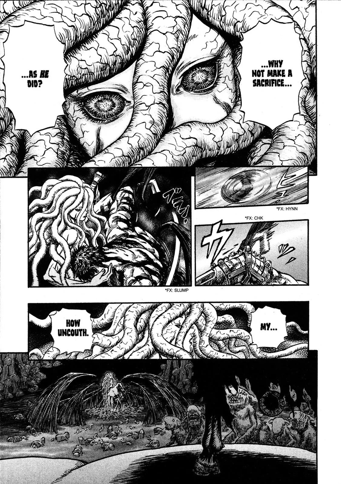 Berserk manga, chapter 219, page 21 of 22