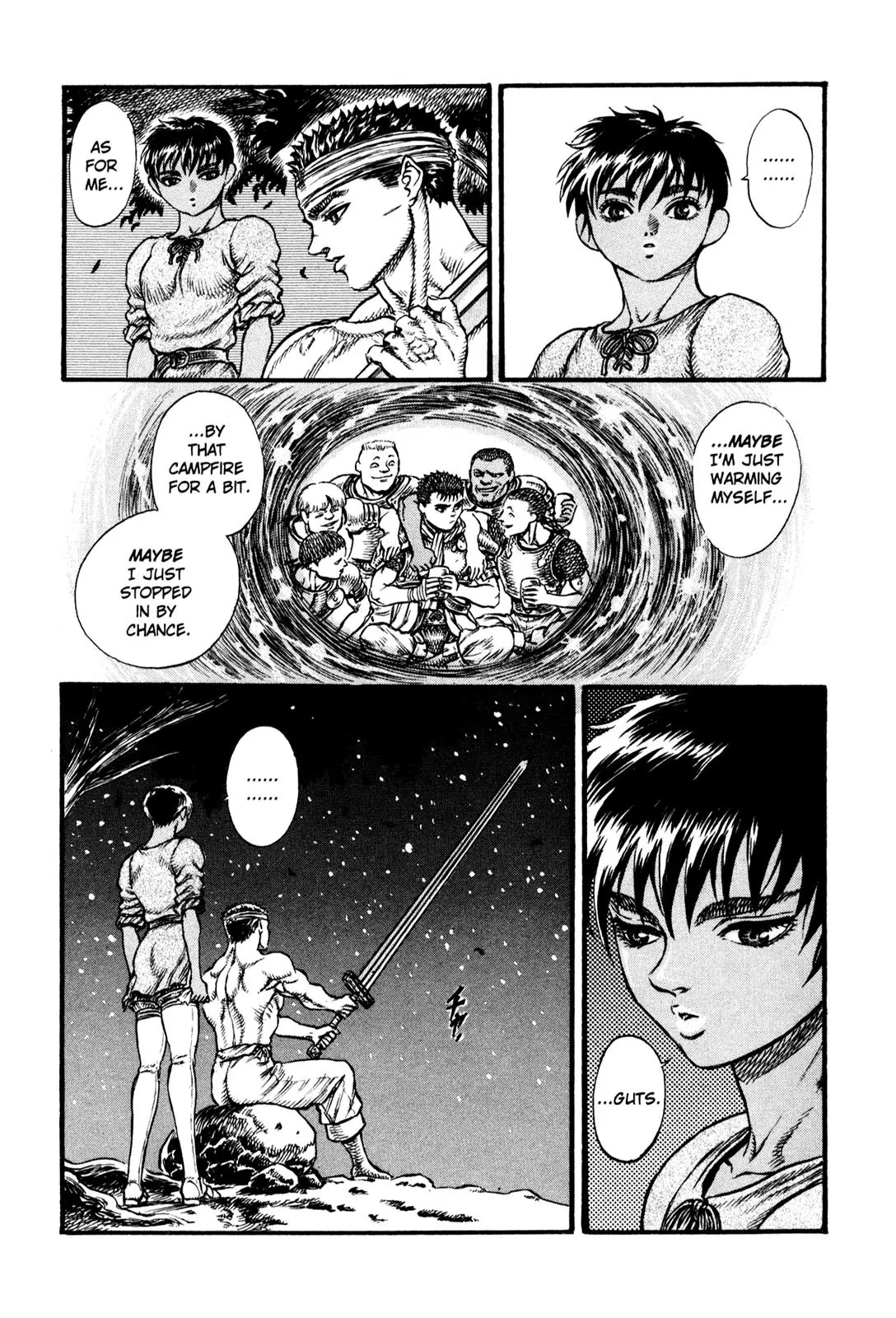 Berserk Chapter 22 page 10 - Chapter 22: Campfire of Dreams