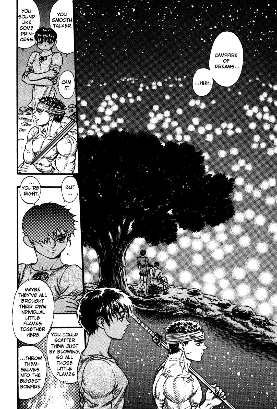 Berserk Chapter 22 page 8 - Chapter 22: Campfire of Dreams