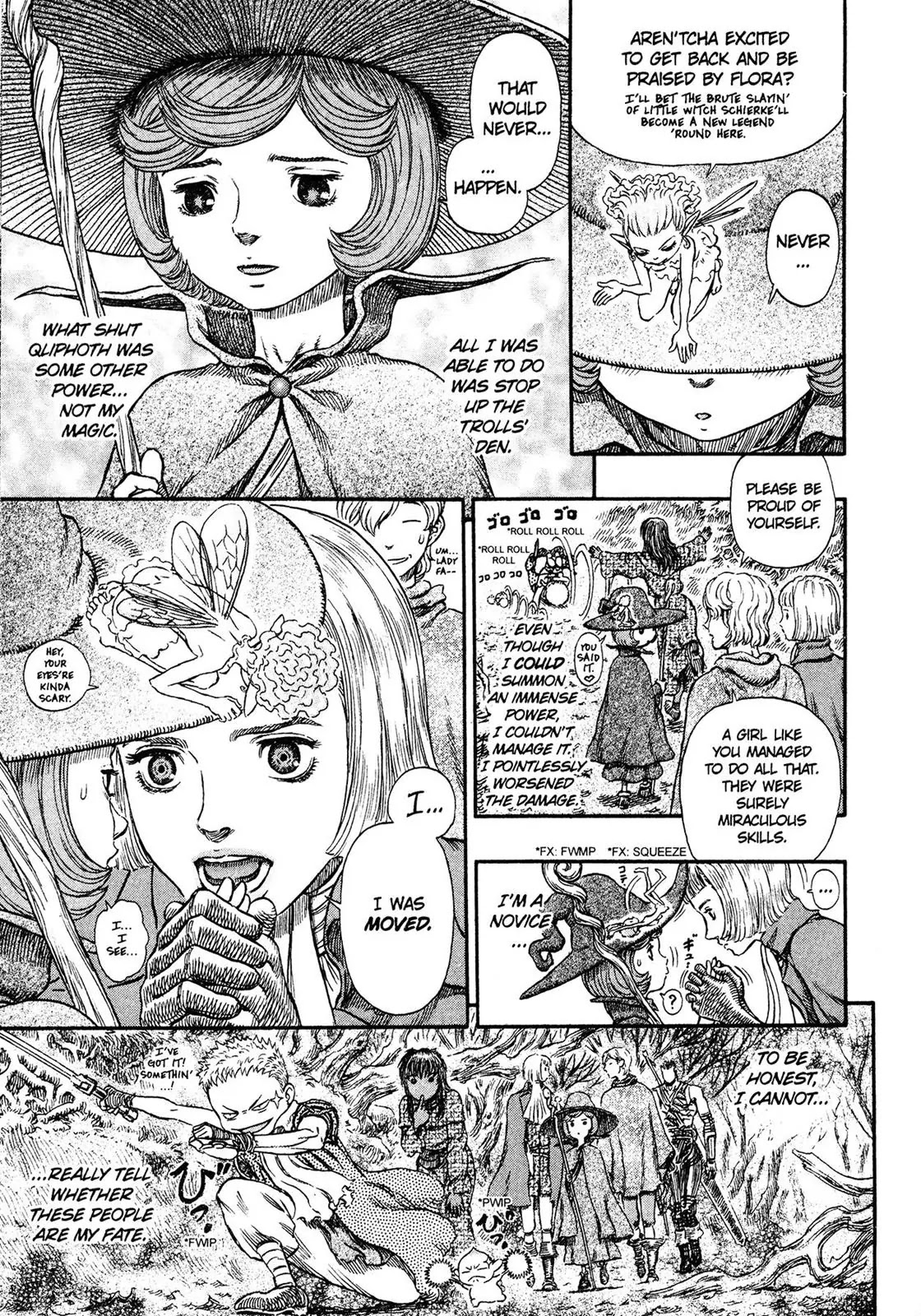 Berserk manga, chapter 222, page 10 of 19