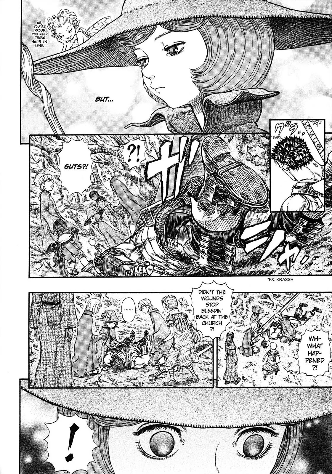 Berserk manga, chapter 222, page 11 of 19