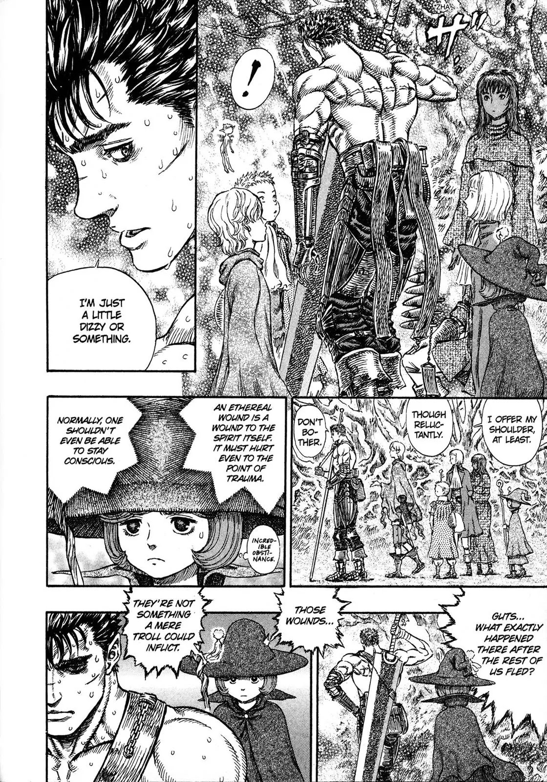 Berserk manga, chapter 222, page 13 of 19
